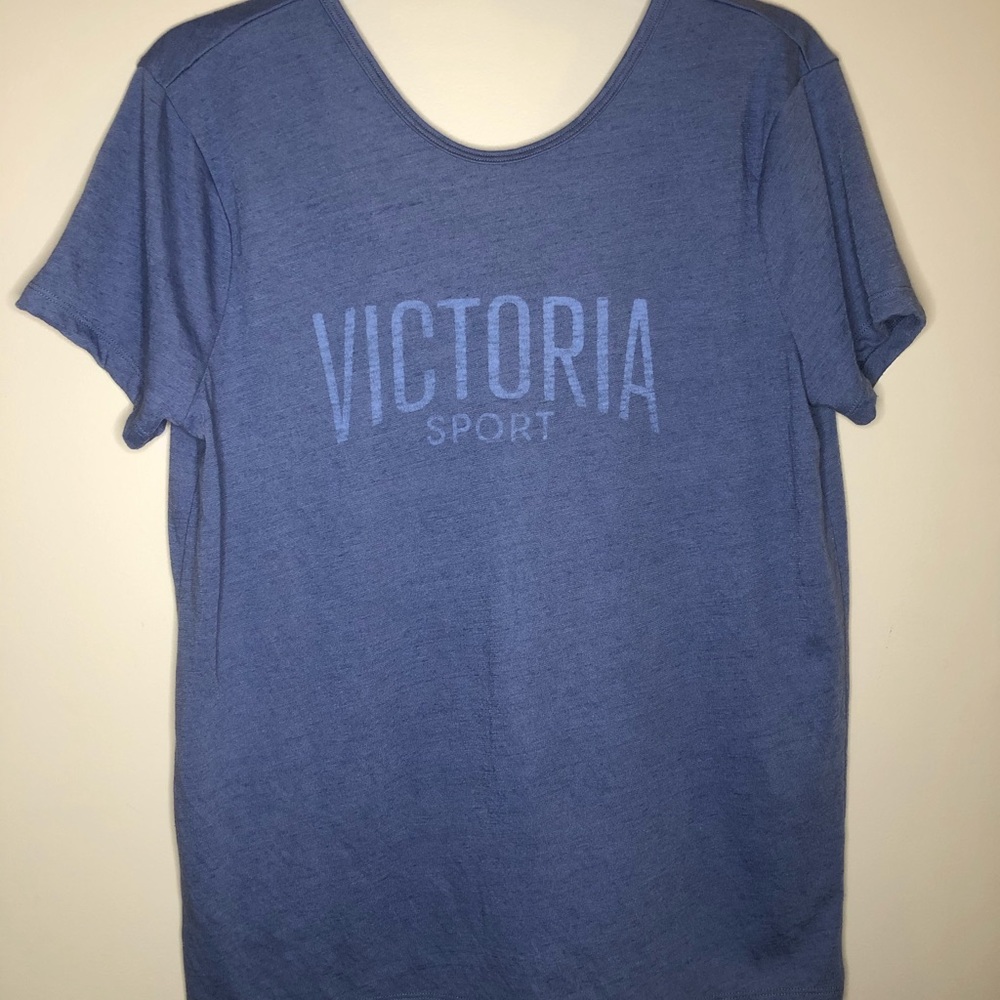 Victoria’s Secret Sport blue top